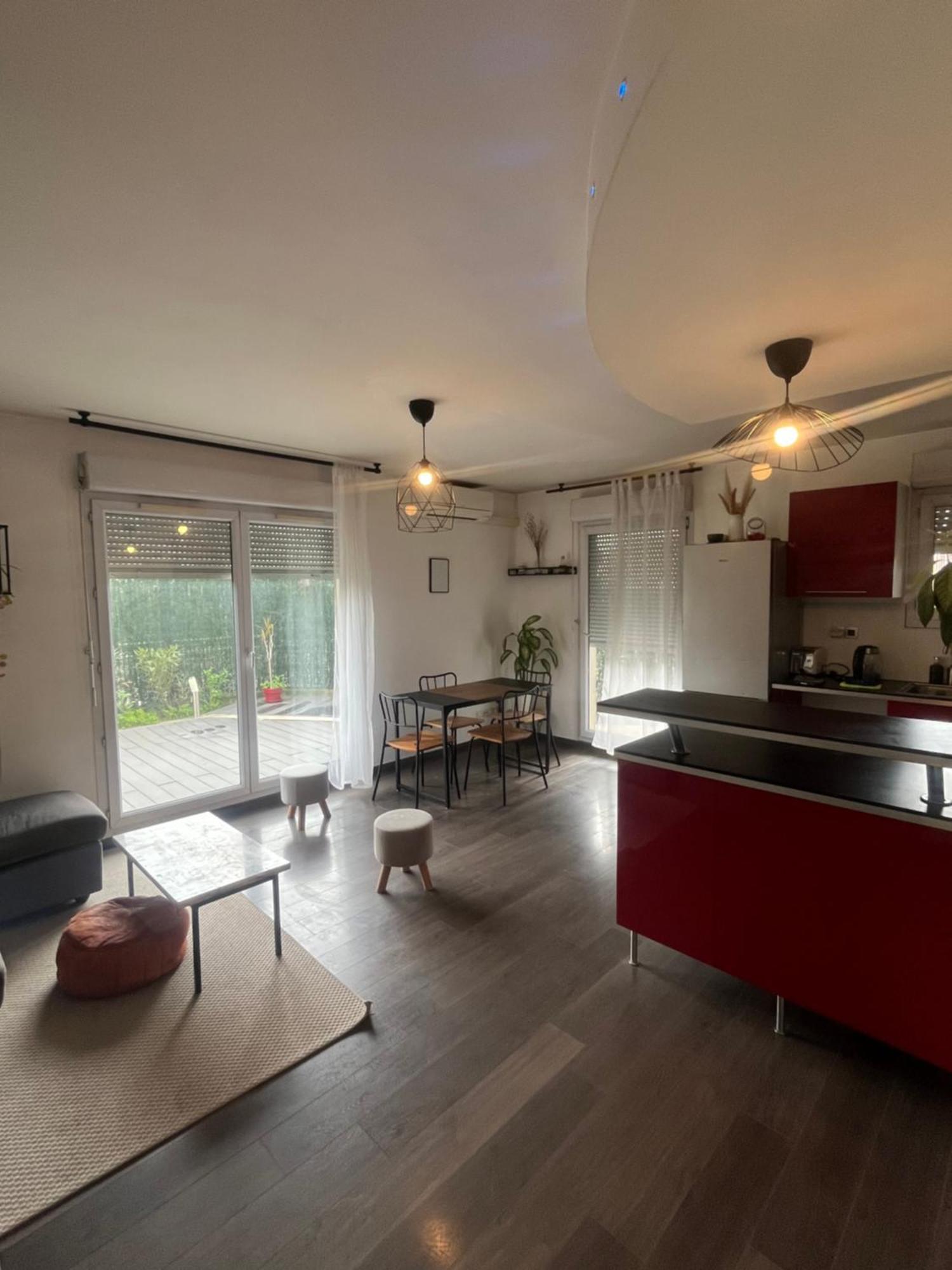 Appartement T3 Lumineux Et Convivial, Parking Prive Montpellier